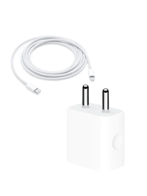 25W USB-C Power Adapter with Lightning Cable